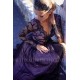 Ekskluzywna tiulowa sukienka maxi Sophie - czarna z beżem