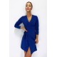 Połyskująca zakładana sukienka Isla