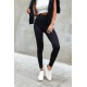 Czarne klasyczne legginsy push-up Naomar