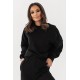 Czarna bluza oversize Morelli