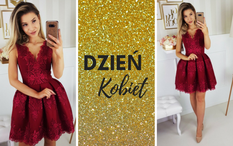 Romantyczne sukienki na dzień kobiet