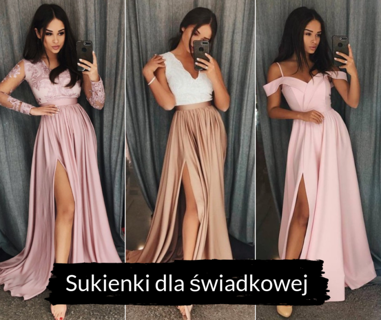 sukienki dla śwaidkowej