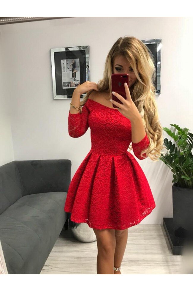 czerwona sukienka na wigilię