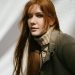 Face of Redhead Woman